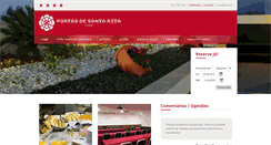 Desktop Screenshot of hotelportasdesantarita.pt